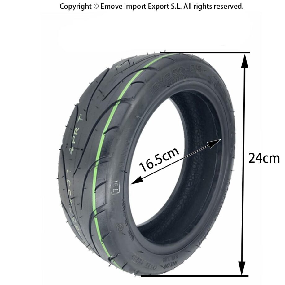 Ruota 10x2.5-6.5 Tubeless [CST]
