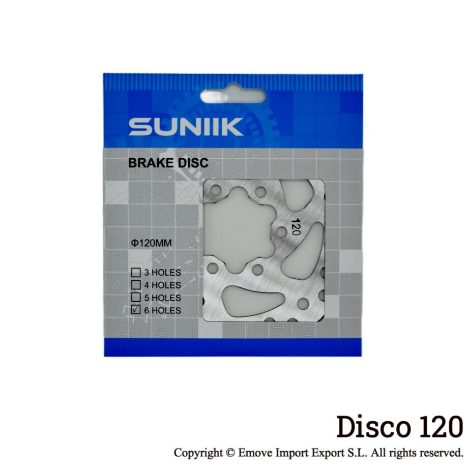 Disco freno per Cecotec Outsider / Bongo serie A – 120mm