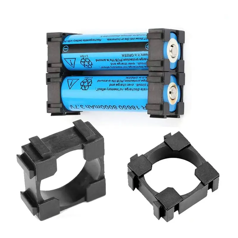 Portabatterie / Custodia Per Batterie 18650 A 4 Scomparti - Foto 9