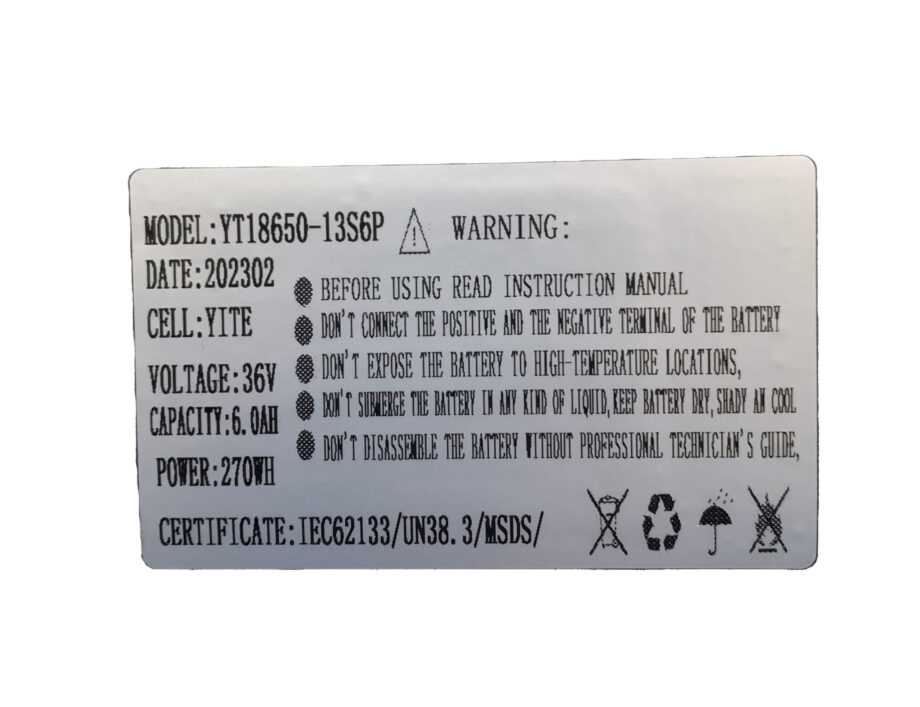 Batteria originale Kugoo S1 36V – Emove PRO