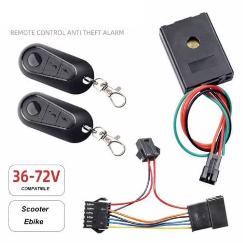 Fanalino Posteriore per Bici con Telecomando per Allarme / Antifurto