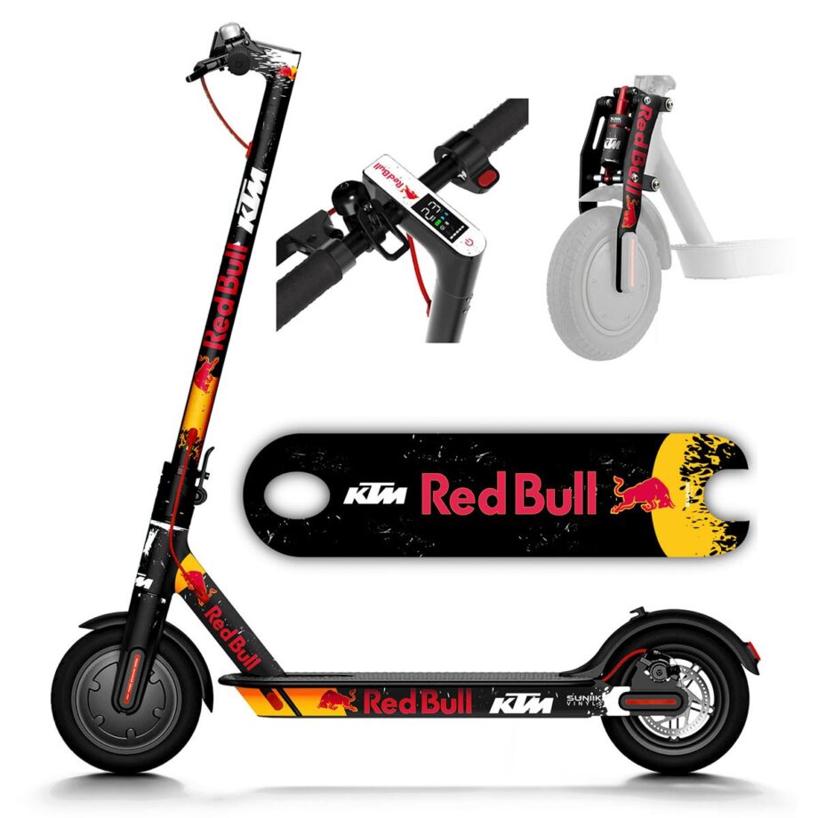 Vinile Redbull X KTM per Xiaomi (Negro)