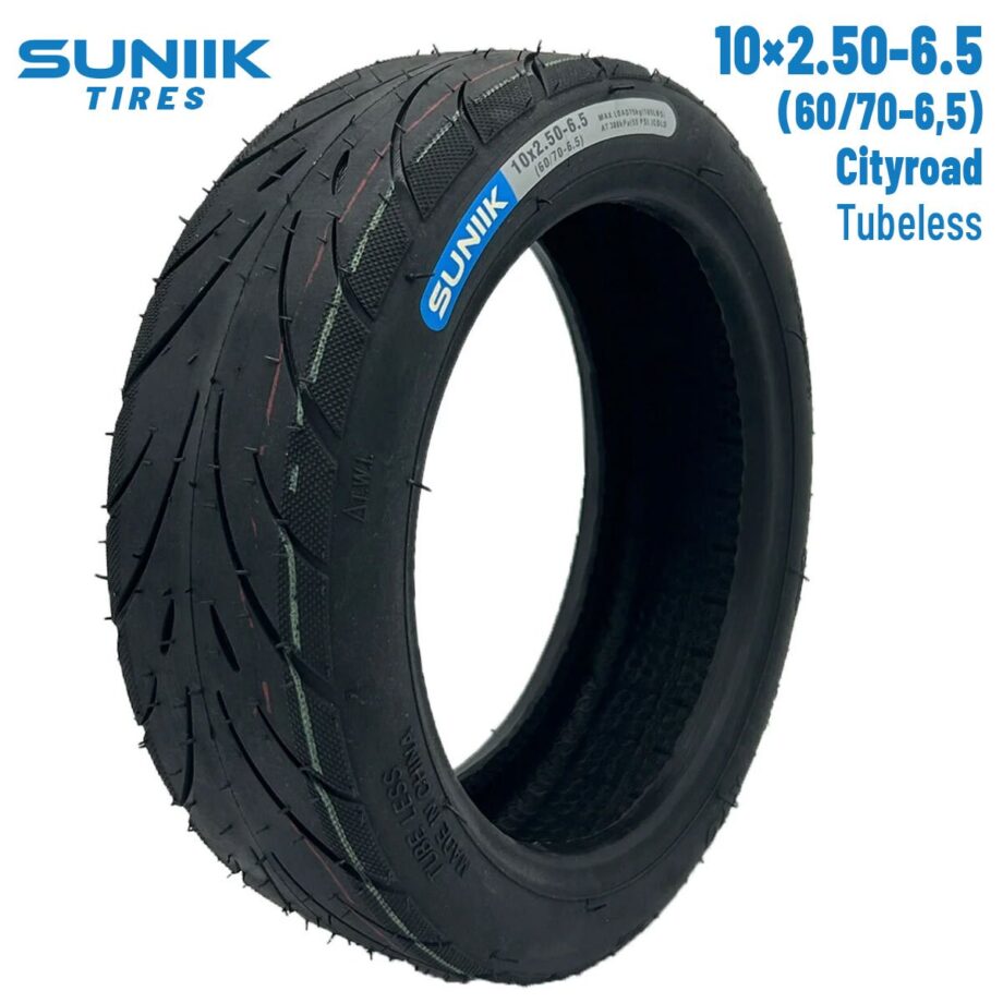 Ruota Tubeless 10x2.50-6,5 (60/70-6.5) Cityroad [Suniik]