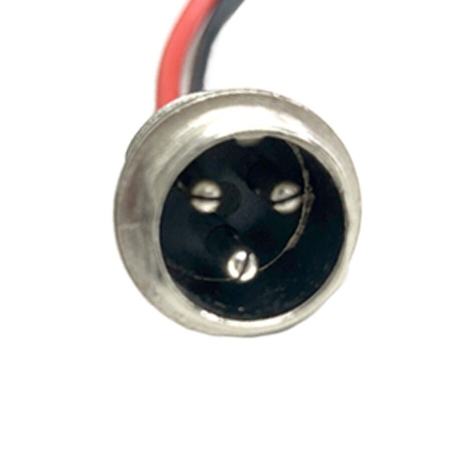 Toma de carga GX16 con conector XT30 (Incluye tapa de conector)