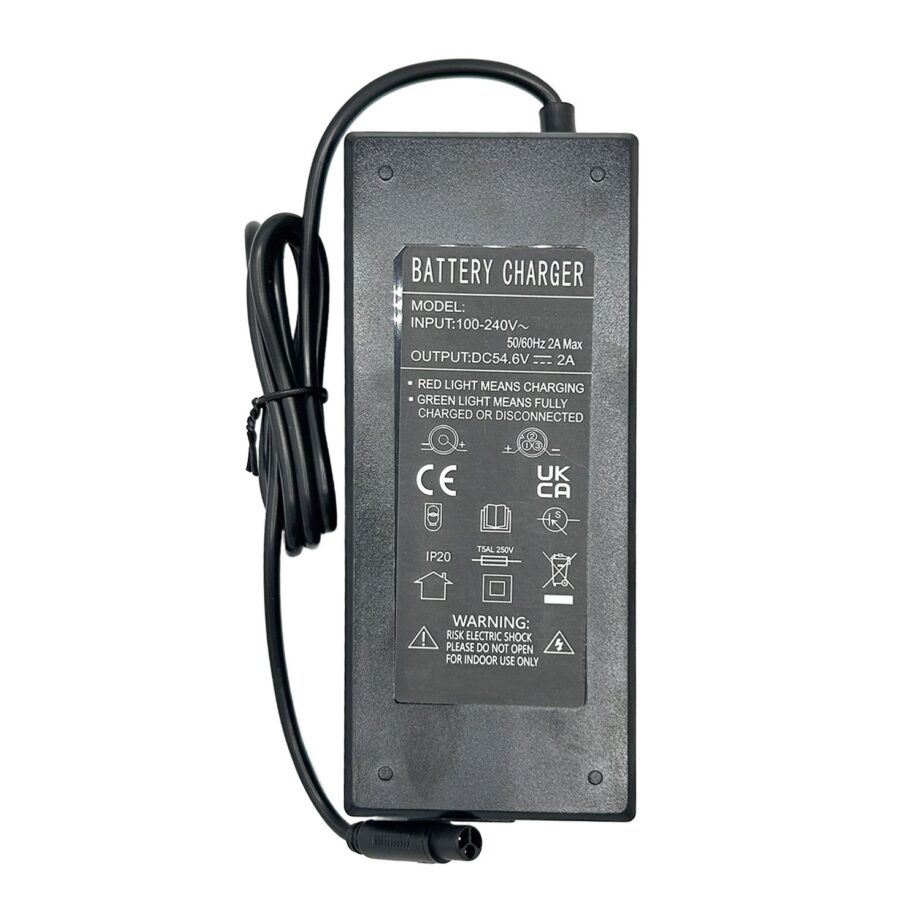 Cargador 54,6V 2A (compatible con Cecotec Bongo Y65)