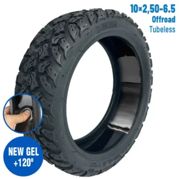 Neumático 10x2,50-6,5 Offroad Tubeless (Con gel antipinchazos)  - 10 unidades