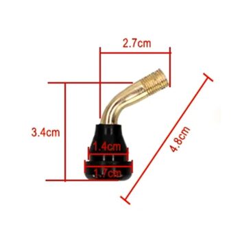 Válvula tubeless PVR 60 (45 grados) - 10 unidades