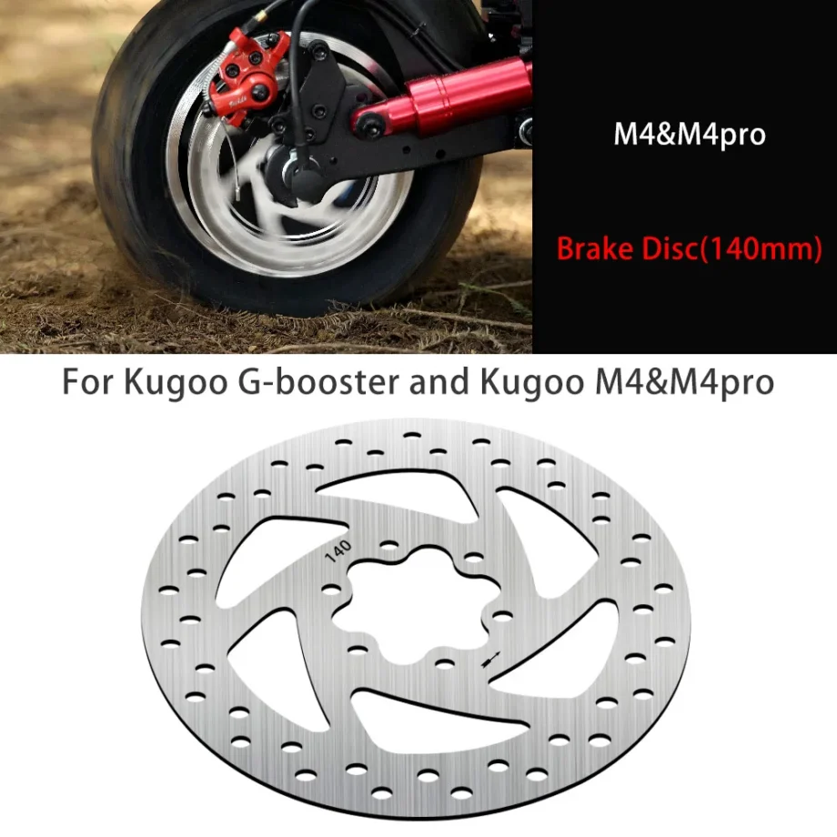 Disco freno tondo 6 fori 140mm (confezione da 10 unità)