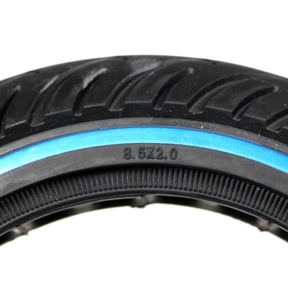 Rueda maciza ultraligera 8,5x2 - Línea Azul