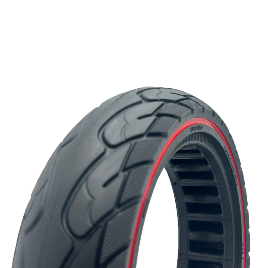 Rueda maciza 10x2.5 (60/70-7)  Rojo
