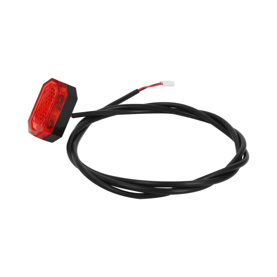 Parafango nero 4 fori + fanale posteriore