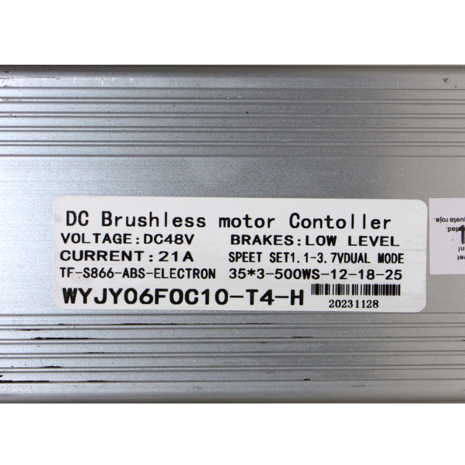 Controladora Dual Trasera 48V-21A Compatible para Smartgyro Crossover - Deslimitación CON cable - No homologado