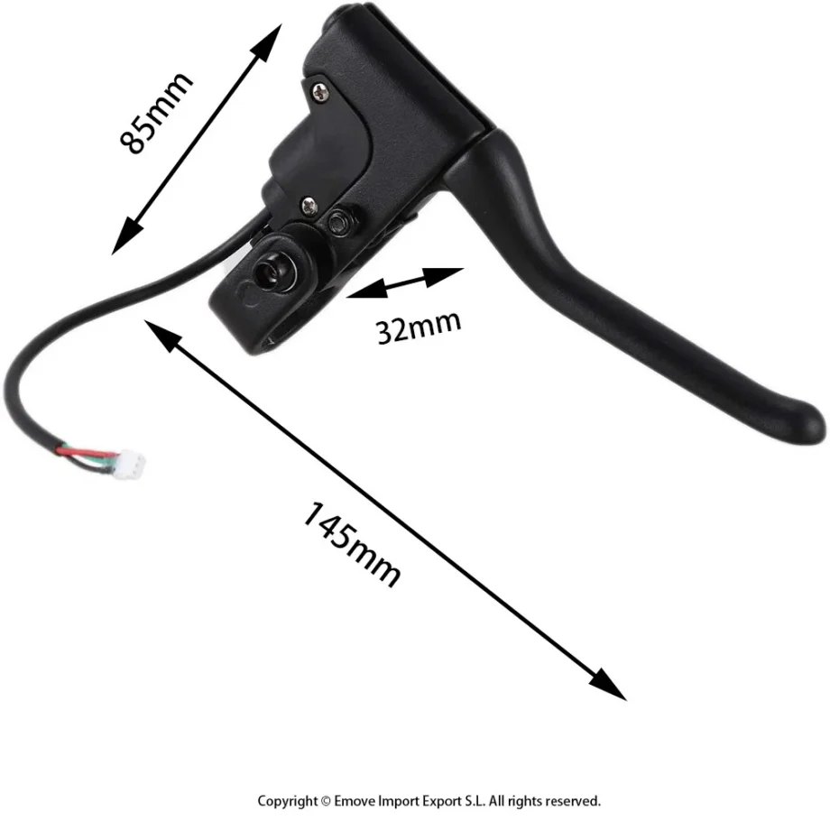Leva del freno per Xiaomi M365 / PRO / Essential / 1S / PRO 2 (confezione da 10 unità)