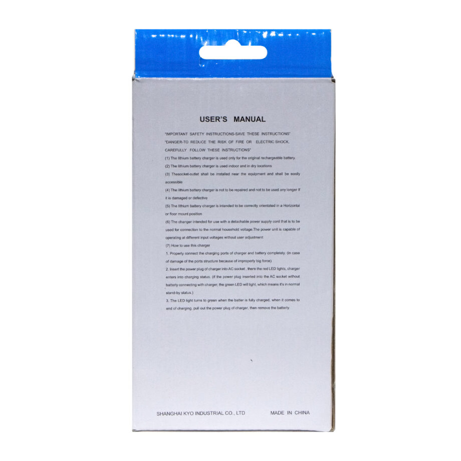 Caricabatterie GX16 42V 2A 3PIN (versione premium senza ventola) [Suniik]