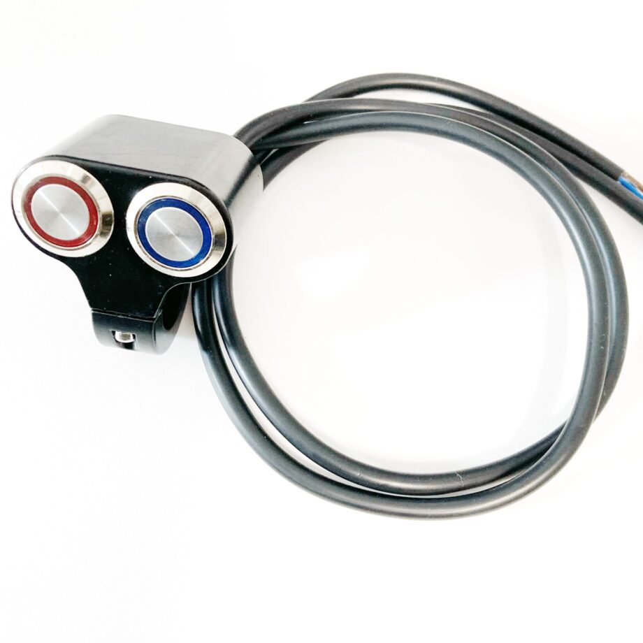 Pulsante interruttore per scooter elettrici e biciclette (1 pulsante 1 interruttore)