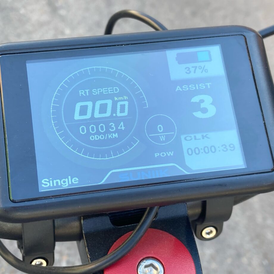 Doppia centralina universale con display schermo 52V