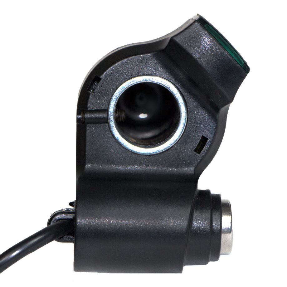 Acceleratore con chiave e voltimetro