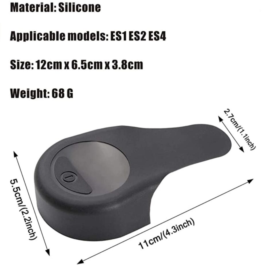 Cover protettiva per display schermo in silicone Ninebot ES
