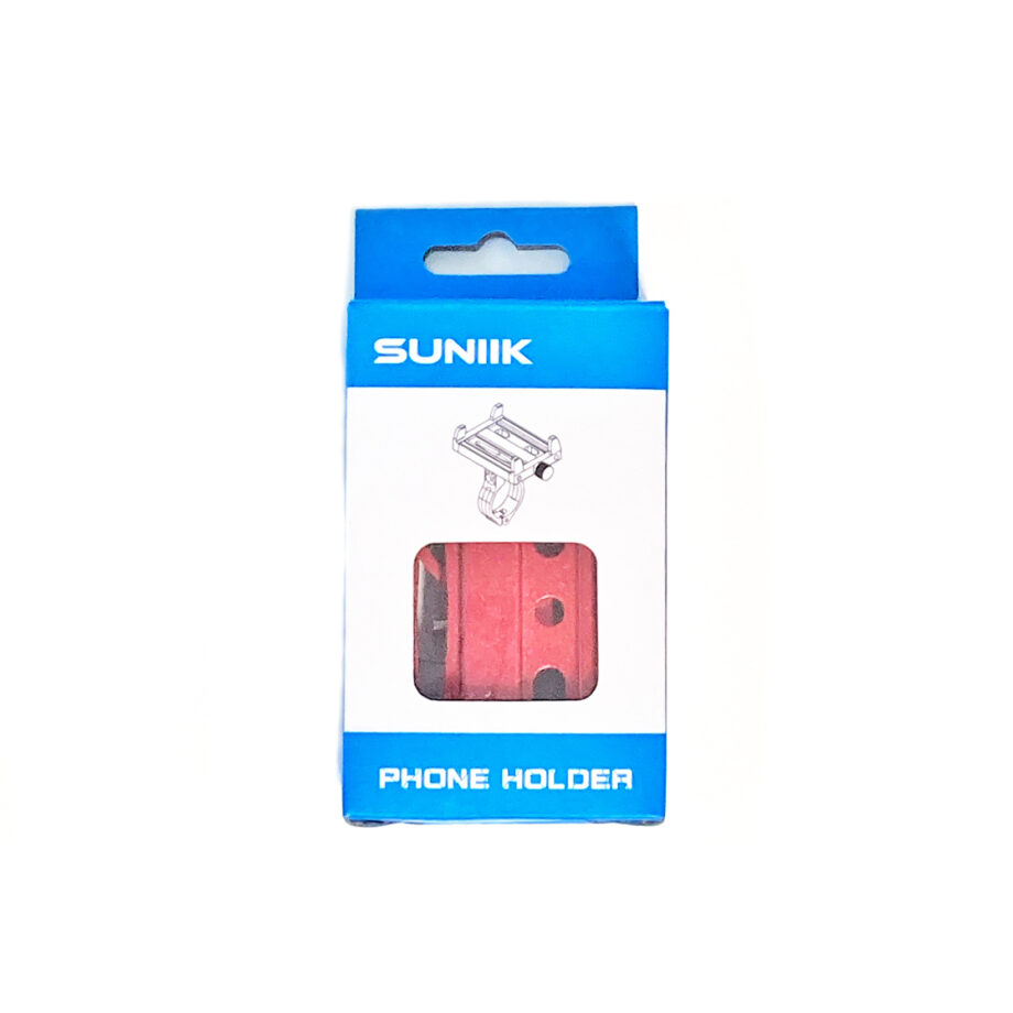 Porta cellulare per scooter (rosso) [Suniik]