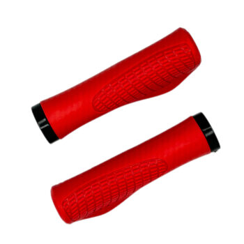 Puño genérico para patinete Rojo (diseño ergonómico)