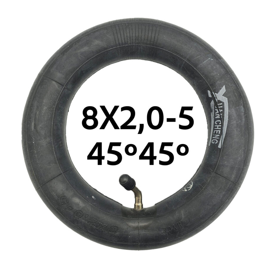 Cámara de aire 8x2,0-5 (válvula 45º 45º)