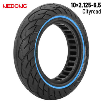 Rueda maciza 10x2,125-6,5 36mm Azul