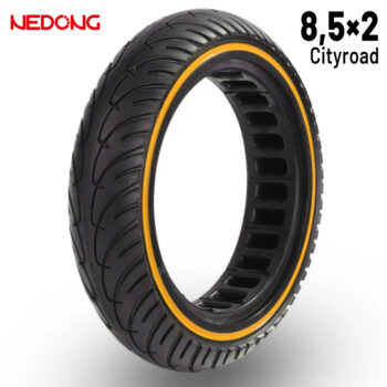 Rueda maciza ultraligera 8,5x2 - Línea Amarillo