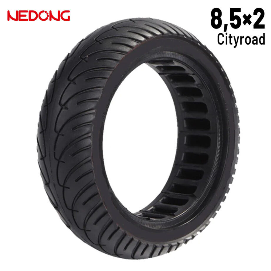 Rueda maciza ultraligera 8,5x2 - Línea Negra