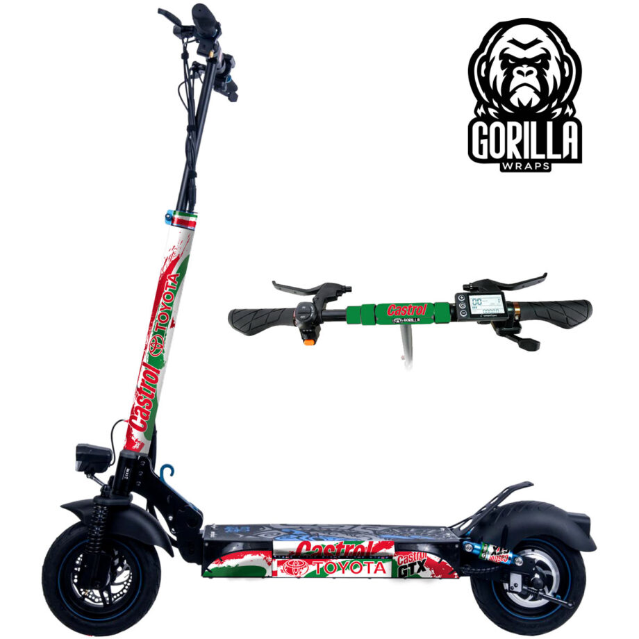 Vinilo para Smartgyro Rockway, Speedway y Crossover - Castrol