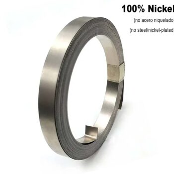 Rollo de níquel 100% puro (8mm x 0,15mm) 10 metros
