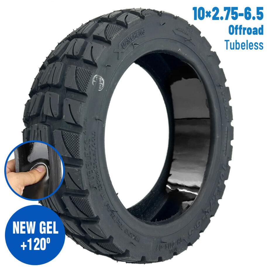 Neumático 10x2,75-6,5 Offroad Tubeless (Con gel antipinchazos)