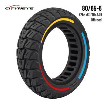 Rueda maciza 10x3,0/255x80 (80/65-6) 43MM
