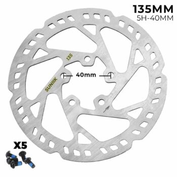 Disco freno 135mm 5 fori Per Xiaomi M365 / 1S / Essential / PRO / PRO 2