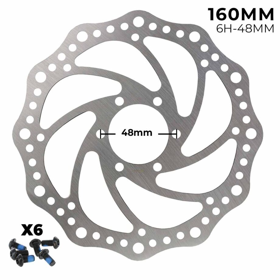 Disco freno 160MM 6 fori
