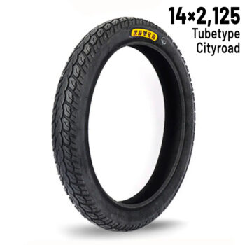 Ruota per bici 14x2.125 Tubetype
