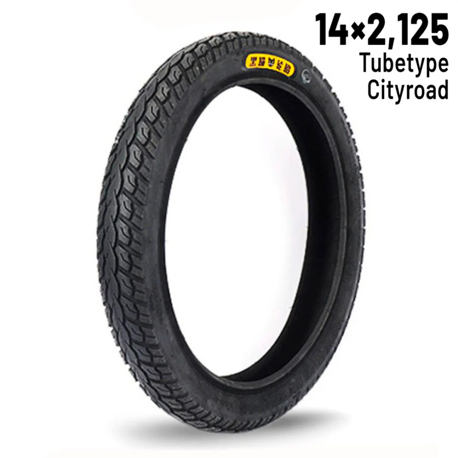 Ruota per bici 14x2.125 Tubetype