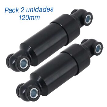 Cilindro molla ammortizzatore monopattino elettrico 120mm (confezione da 2 unità)