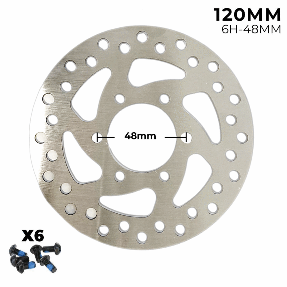 Disco freno 120MM 6 Cerchio interno