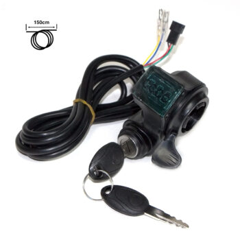 Acceleratore con multimetro con chiave
