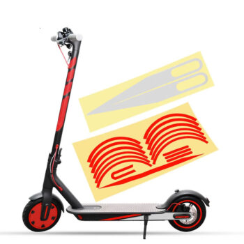 Adesivi per Xiaomi M365/1S/PRO/PRO 2 ROSSO